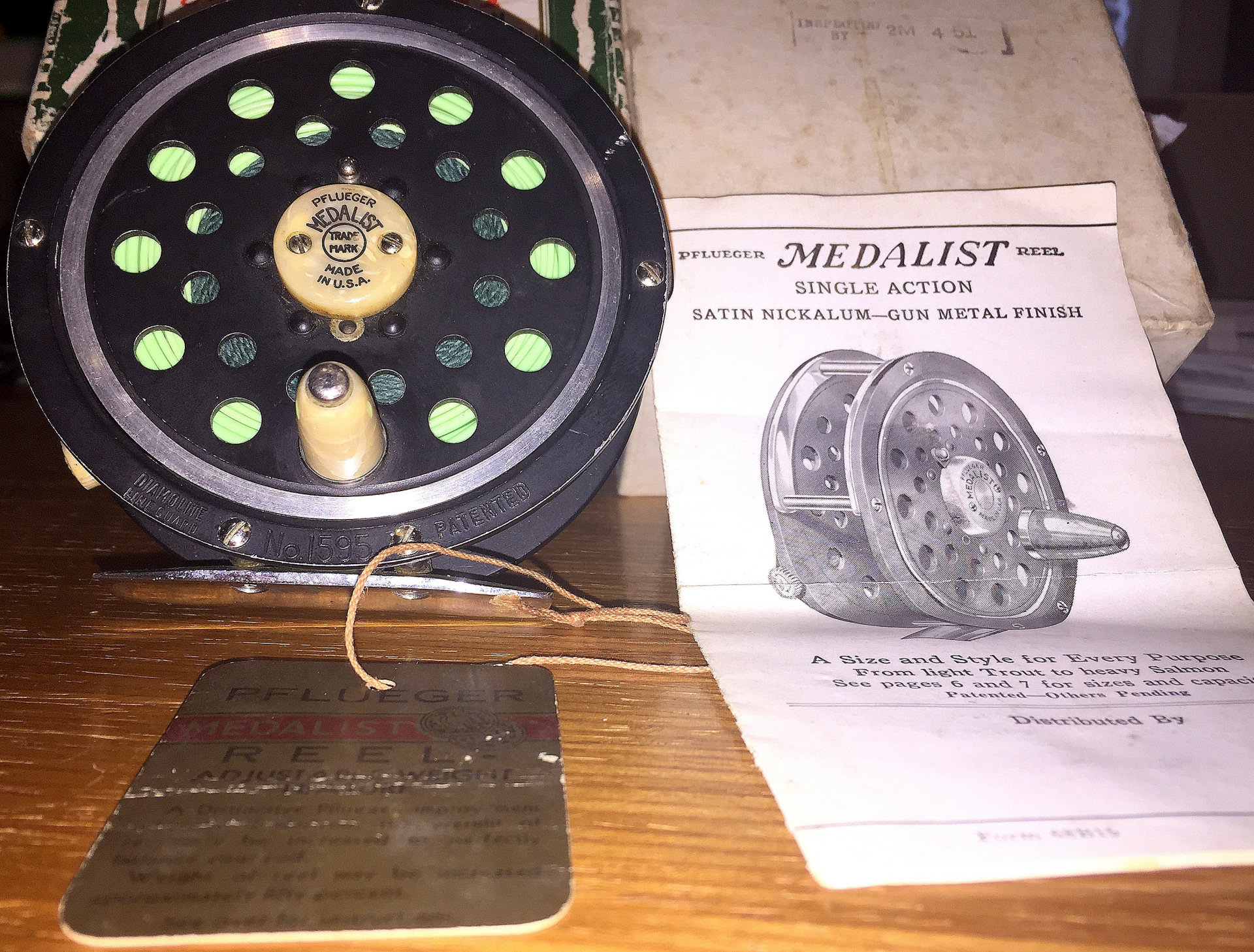 Pflueger 1595 from 1951, Classic Fly Reels