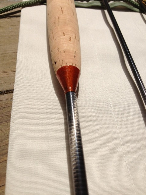 first try at thread hosel  Rod Building and Tackle Tinkering