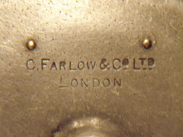 C. FARLOW & Co 191 Strand 2 1/4 Brass Trout Reel c. 1900 £29.99