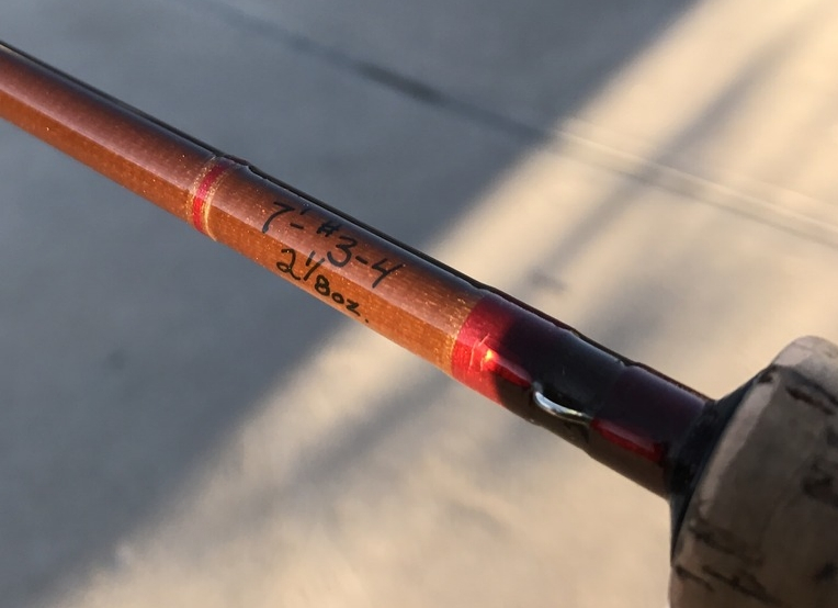 Used R.L. Winston The Stalker Fiberglass Fly Rod 8' 4wt