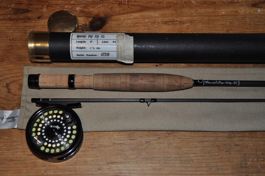 Vintage T&T graphite with a glass soul, Fishing with Fiberglass Fly Rods