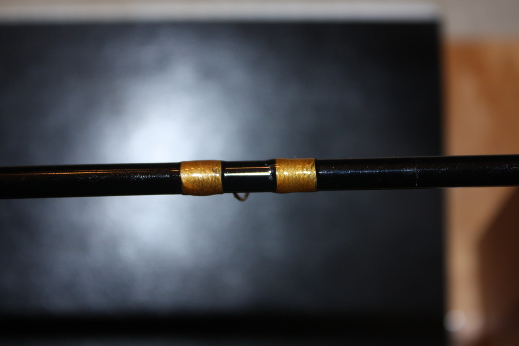 Sanding wrap epoxy before final coat Rod Building and Tackle