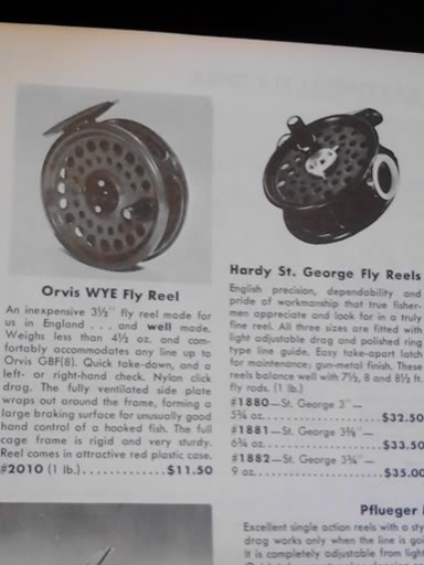 When Orvis was your one stop single-action fly reel store