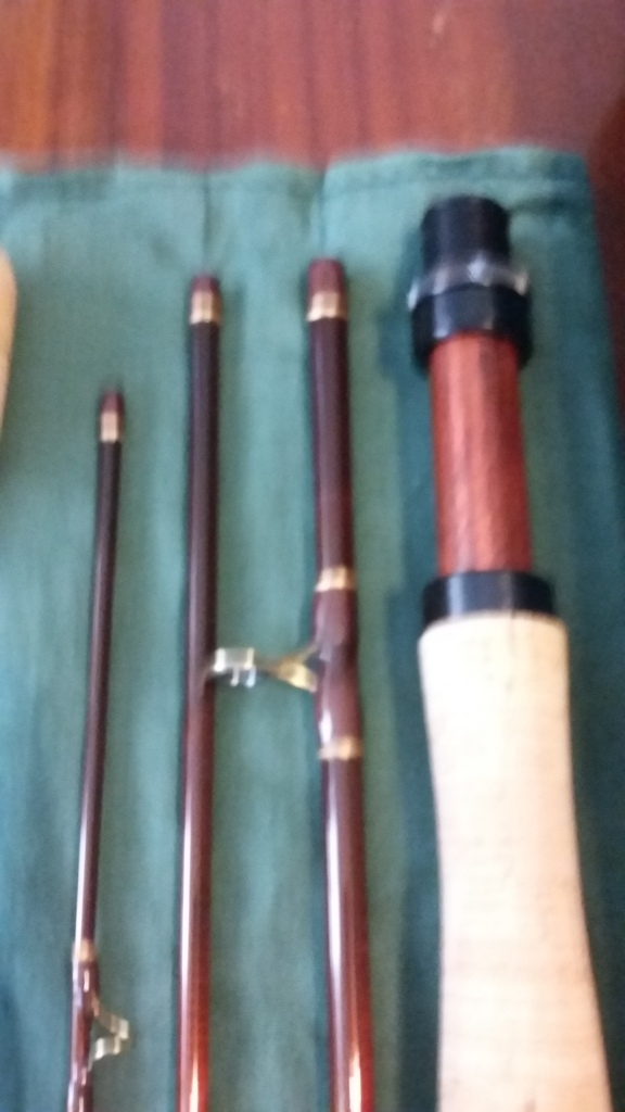 Fisher Fly Rod 9' 7/8 Wt 2pc GT-40 With Fisher Metal Tube