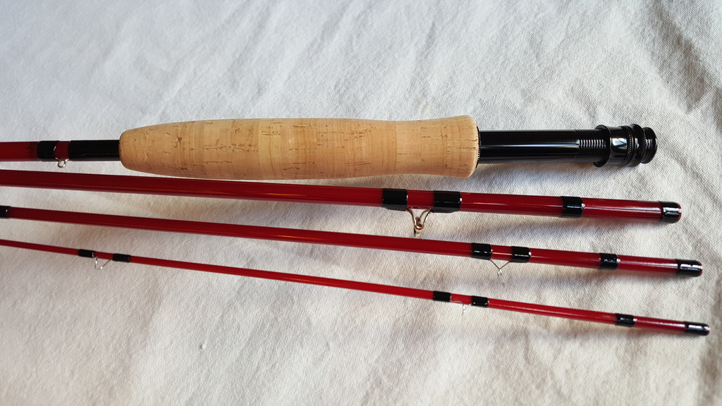 red fly rod