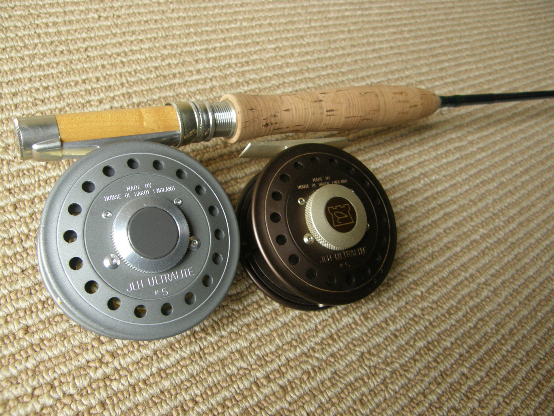 Hardy Golden JLH Ultralite #5 Ultralite - Fishing reel - used Fly Reel