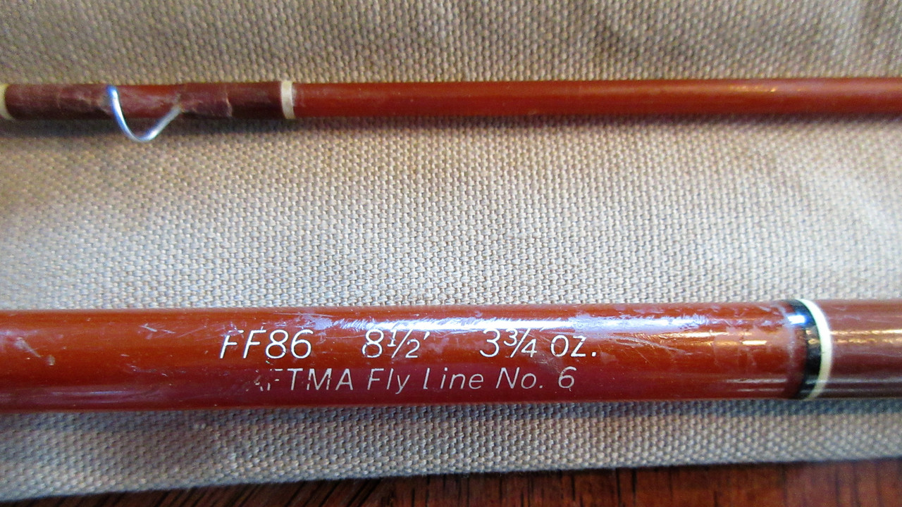 SOLD! – NEW PRICE! – Vintage Fenwick Fly Rod c/w Tube – FF858 – 2