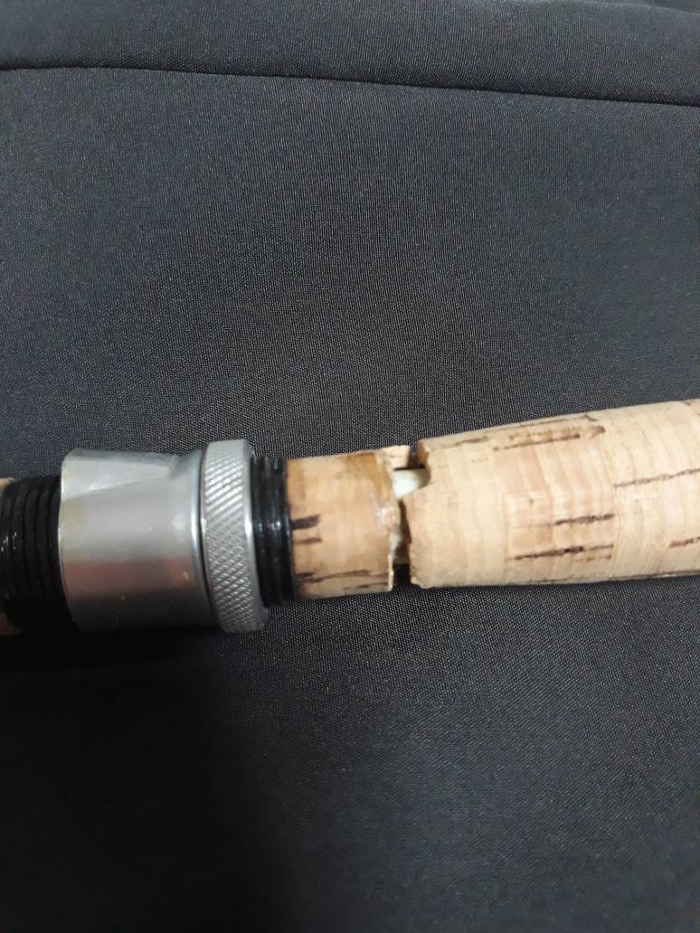How To Repair a Worn or Damaged Cork Grip Custom Rod Building