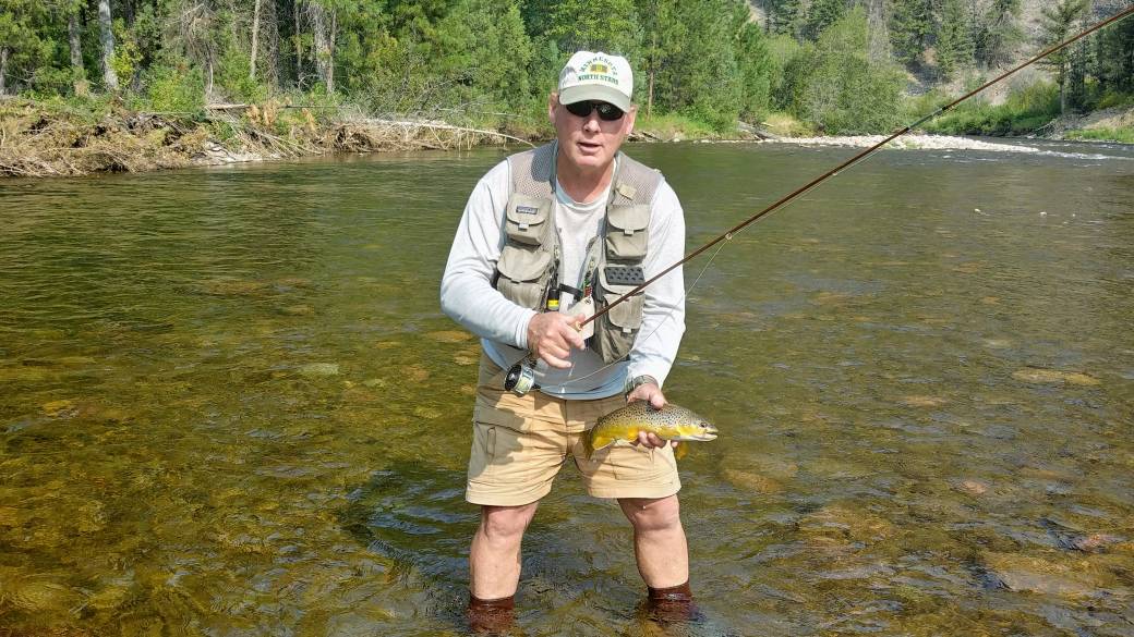 Montana August 2018 Fishing with Fiberglass Fly Rods