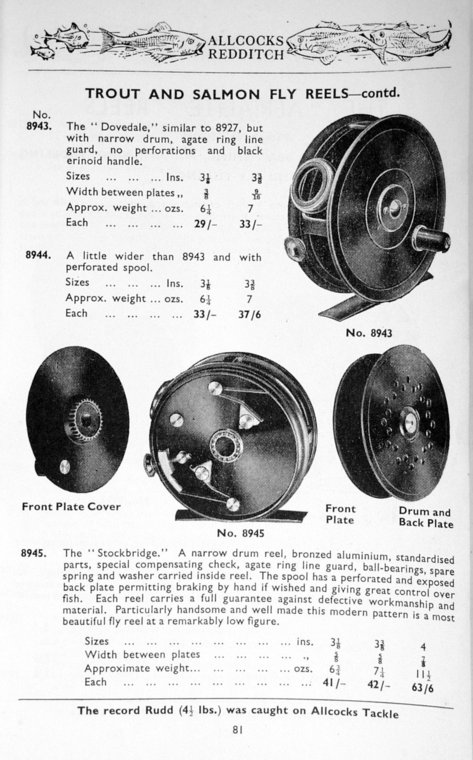 Reel 'Patterns', Classic Fly Reels