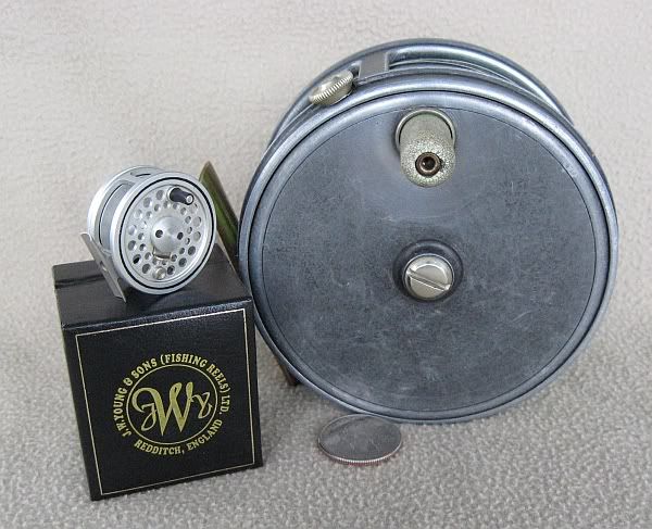 Partridge of Redditch 9100 HPD large arbor fly reel in fine pre-owned  conditi