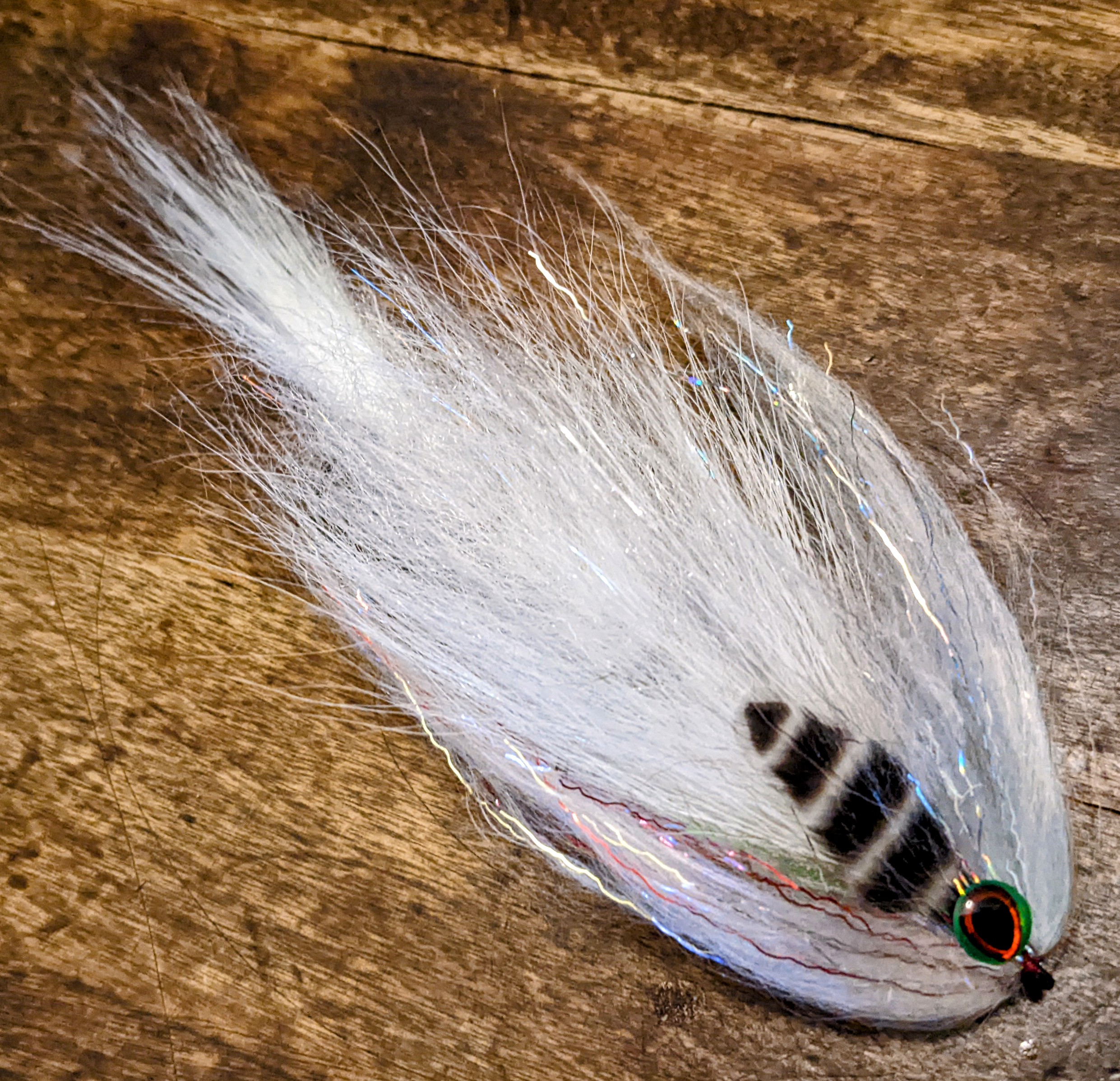 Creamsicle Mini Buford Musky Fly - Urban Fly Company