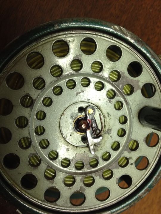New latch spring for a Heddon 310, Classic Fly Reels