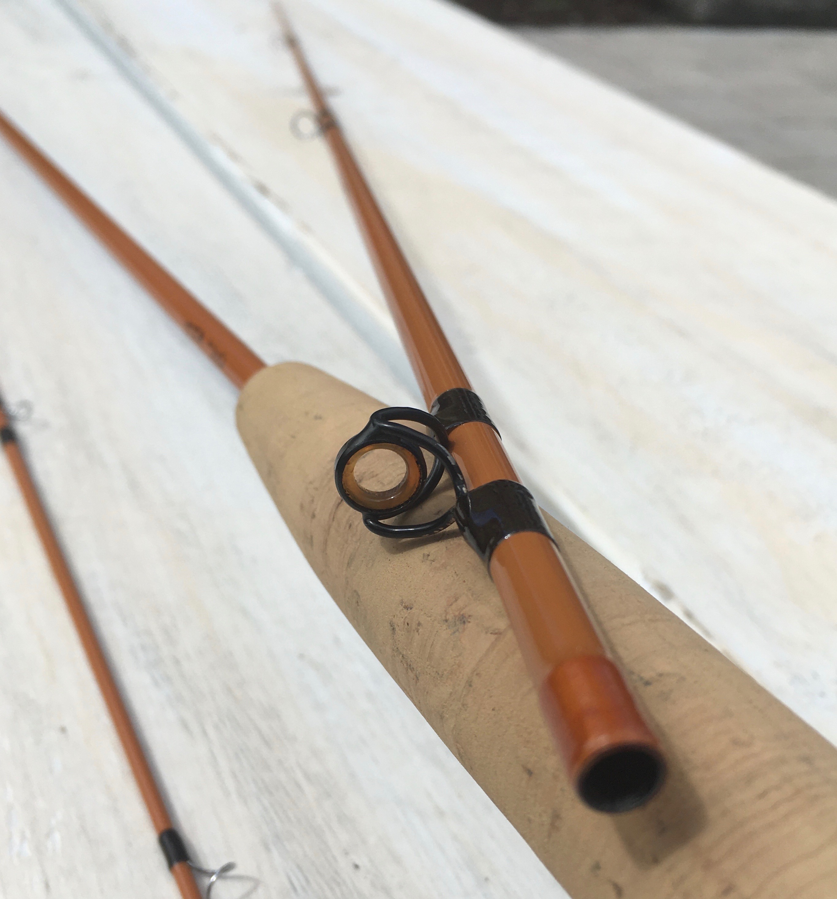 Ye Olde English Fly Shop 6' 2 weight Rod Building and Tackle Tinkering Fiberglass Flyrodders