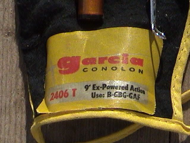 Vintage Garcia Conolon 9' Ex-Powered Action Fly Fishing rod 2