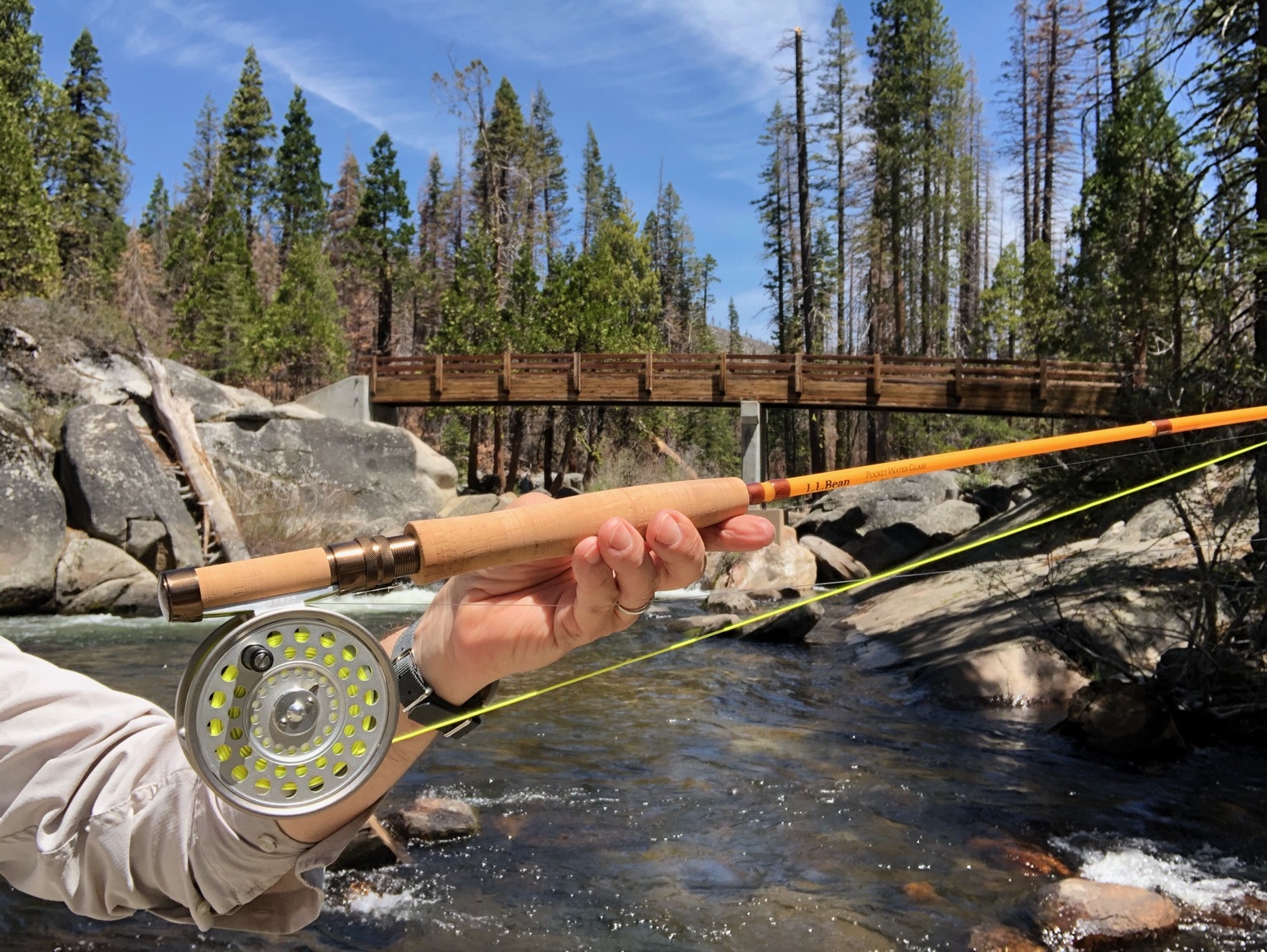 Glass Fly Ll Bean Fly Rod Review Ll Bean Trolling Fly Rod Fishing