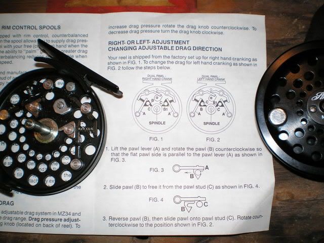South Bend 1140 Oren O Matic Fly Reel And A South B