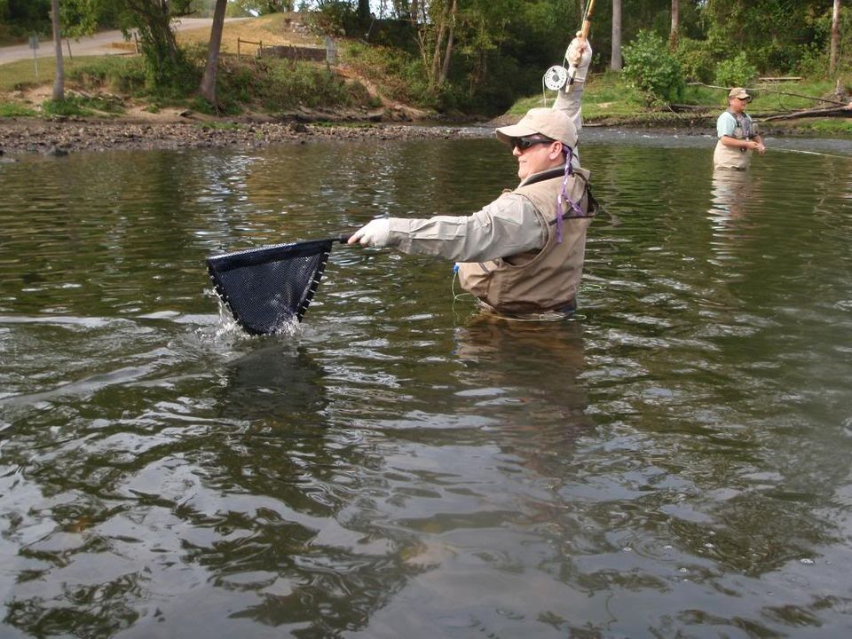 Fishing Norfork AR with a newly acqired Garcia CONOLON 2404 5 star