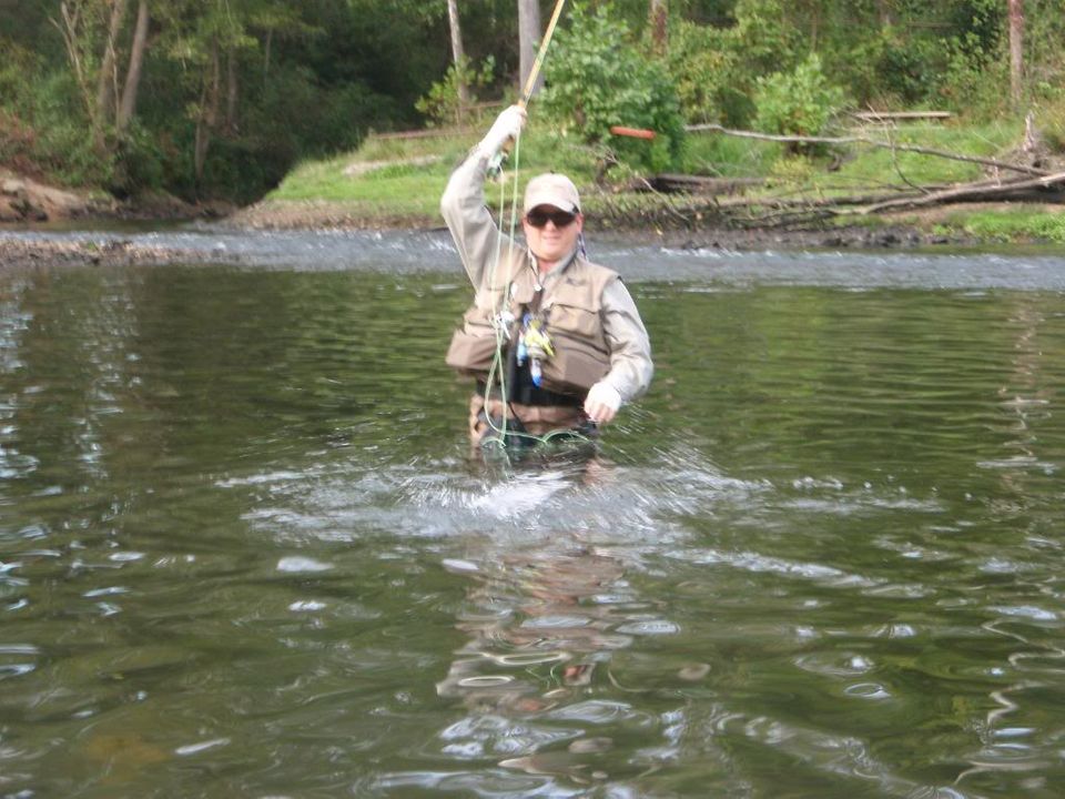 Fishing Norfork AR with a newly acqired Garcia CONOLON 2404 5 star