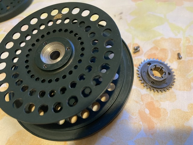 Orvis CFO V disc changing retrieve, Classic Fly Reels