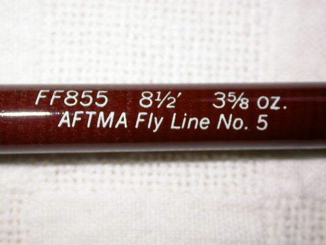Fenwick FF855 8 1/2' 3 5/8 Oz AFTMA Line No 5 Fly Rod +