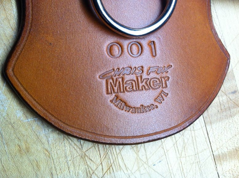 Leather Fly Fishing Harness Build Finished Rod Building and Tackle