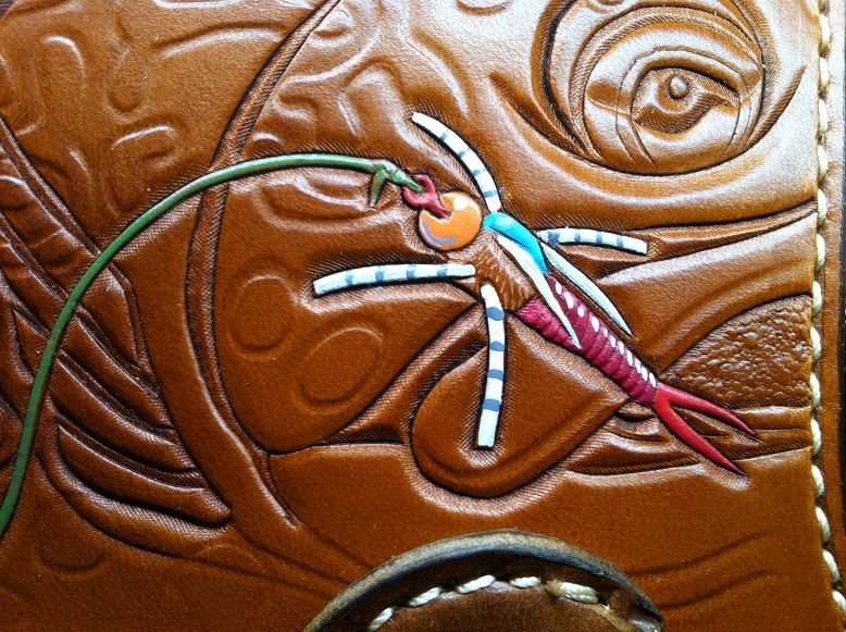 Leather Fly Fishing Harness Build Finished Rod Building and Tackle