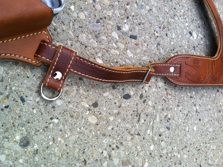 Leather Fly Fishing Harness Build Finished Rod Building and Tackle