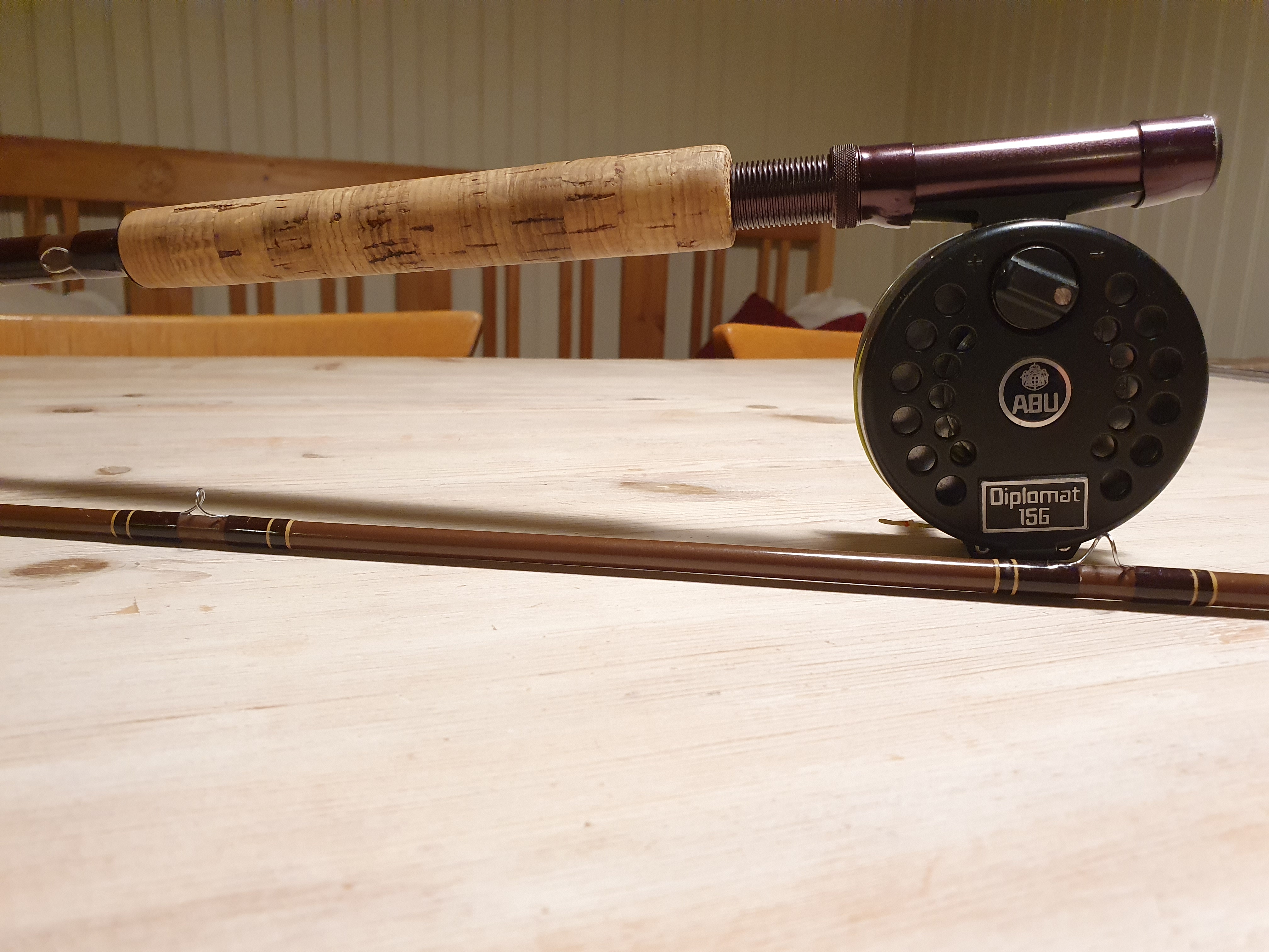 Abu Citation 567 made in USA, Collecting Fiberglass Fly Rods