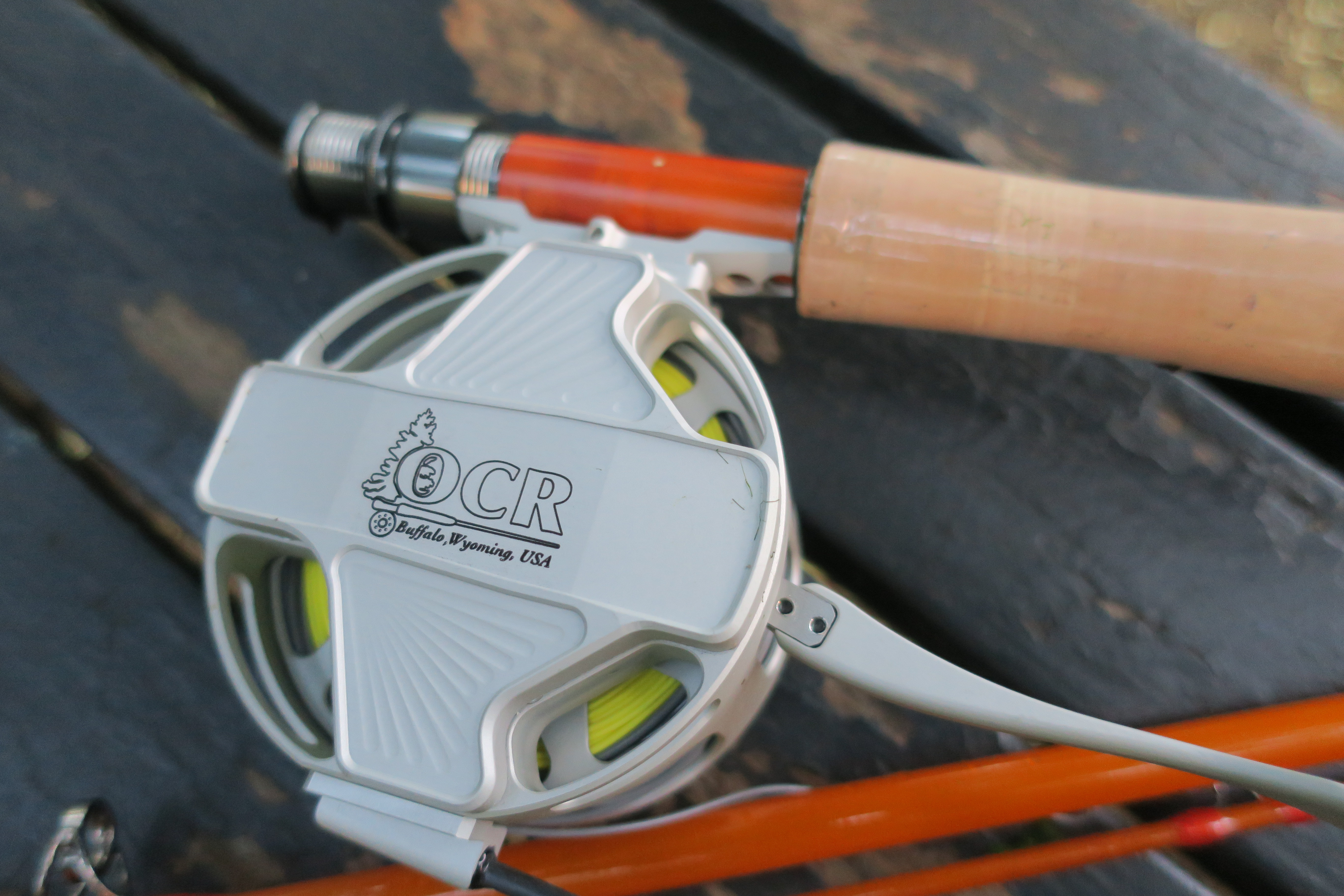 Testing the new O C R Bighorn semi automatic fly reel, Classic Fly Reels