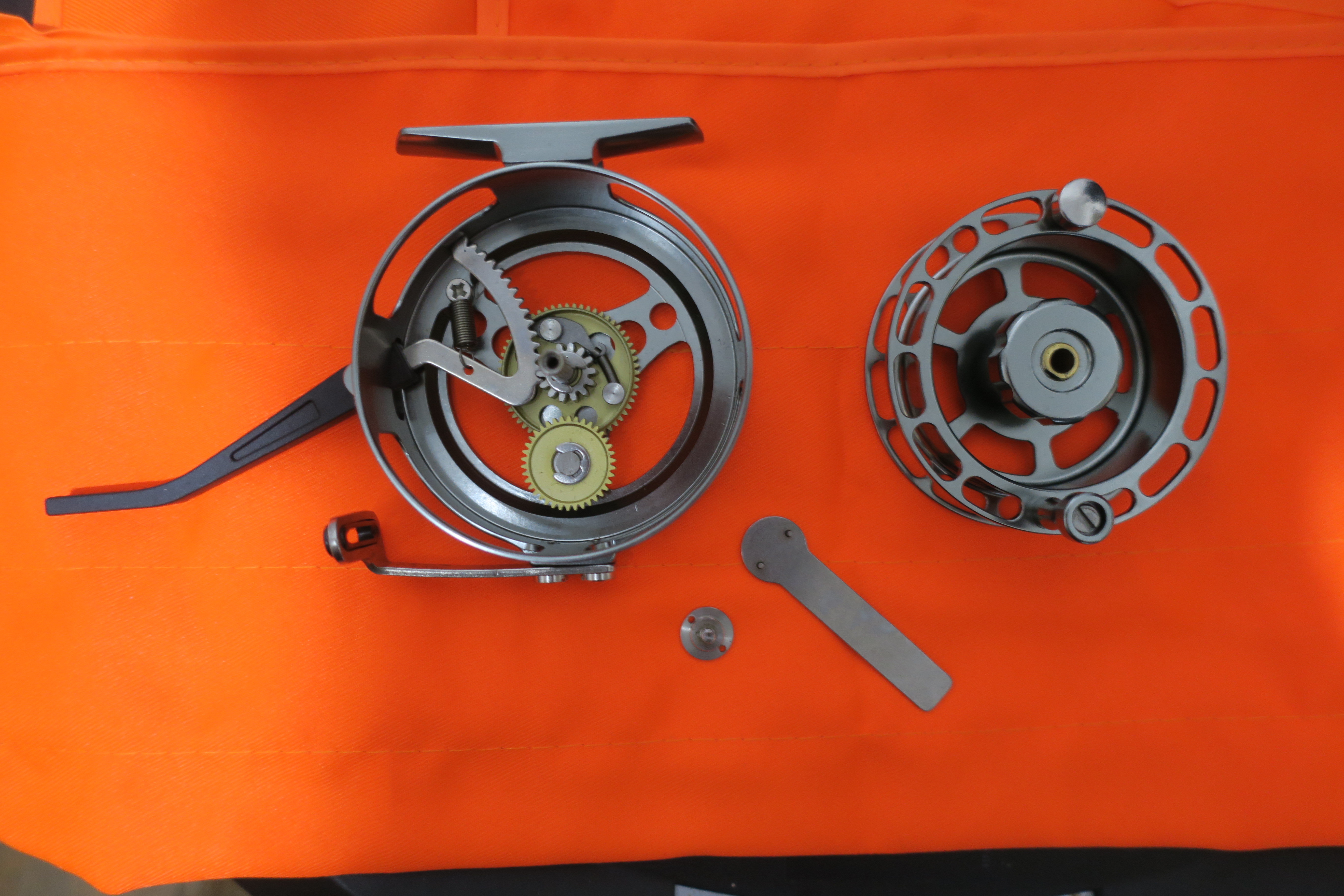 New semi automatic fly reel from Asia