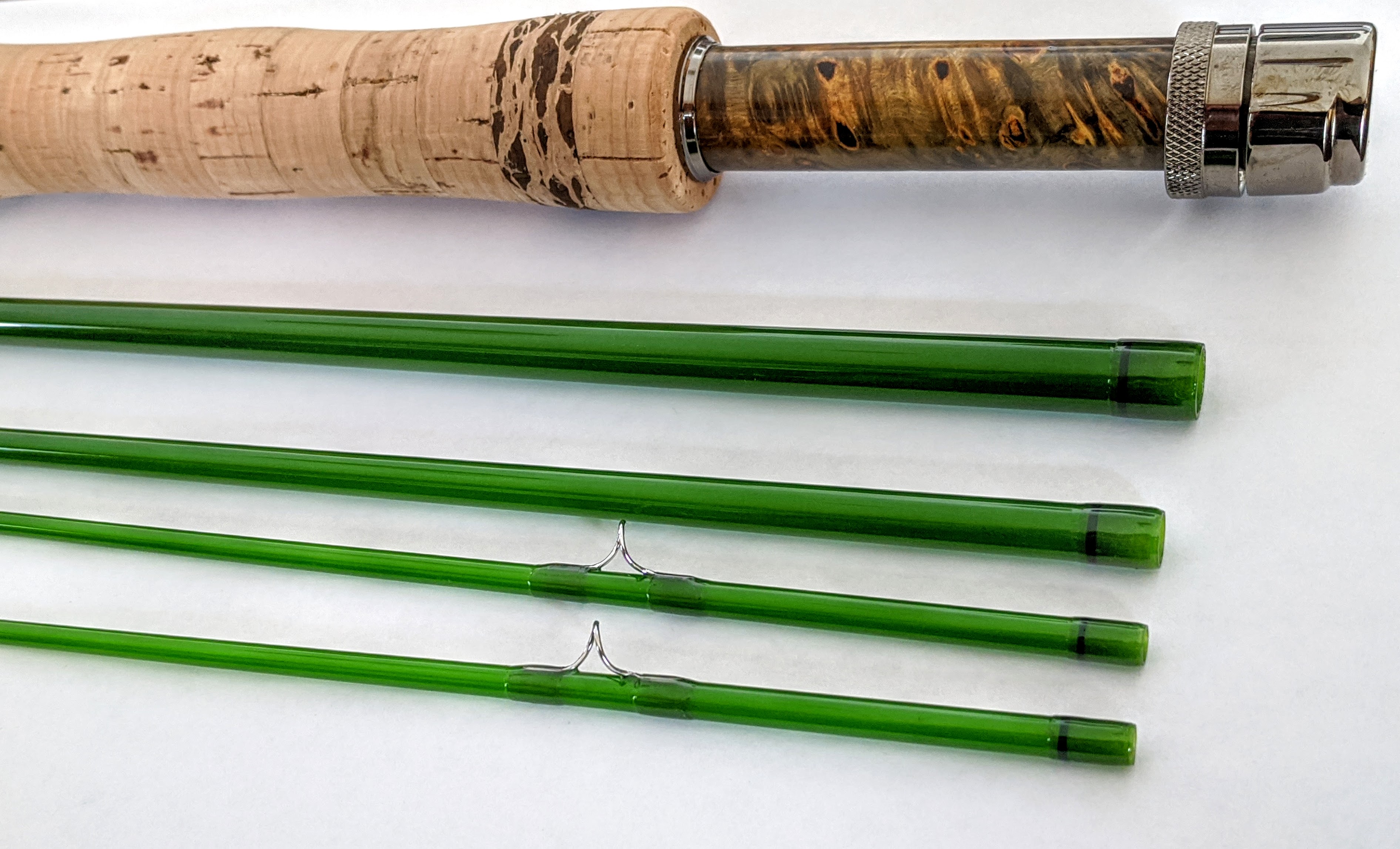 Aventik 6'7" 3 wts Rod Photos Fiberglass Flyrodders