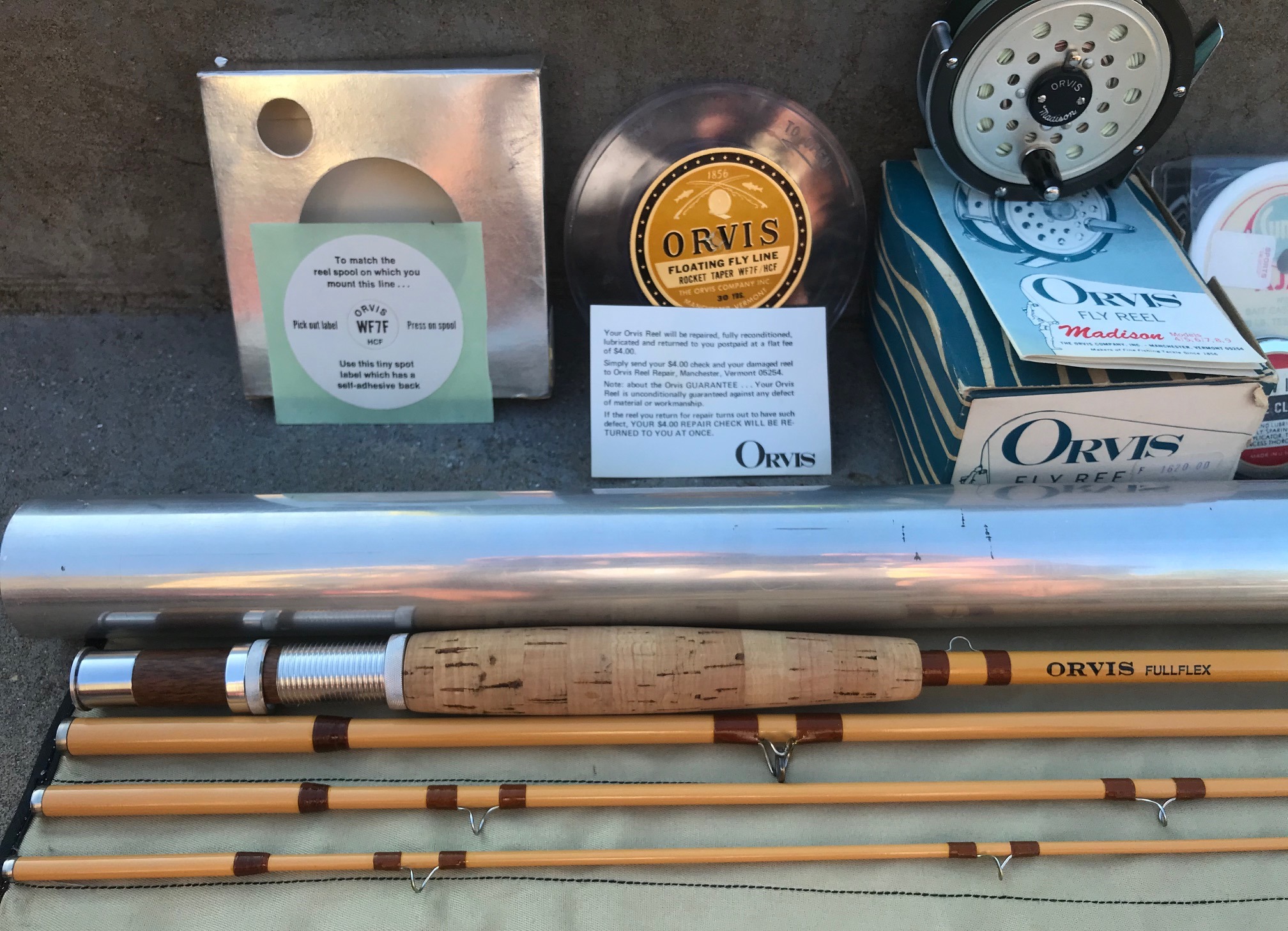 Vintage Orvis Fly Line Cleaner 