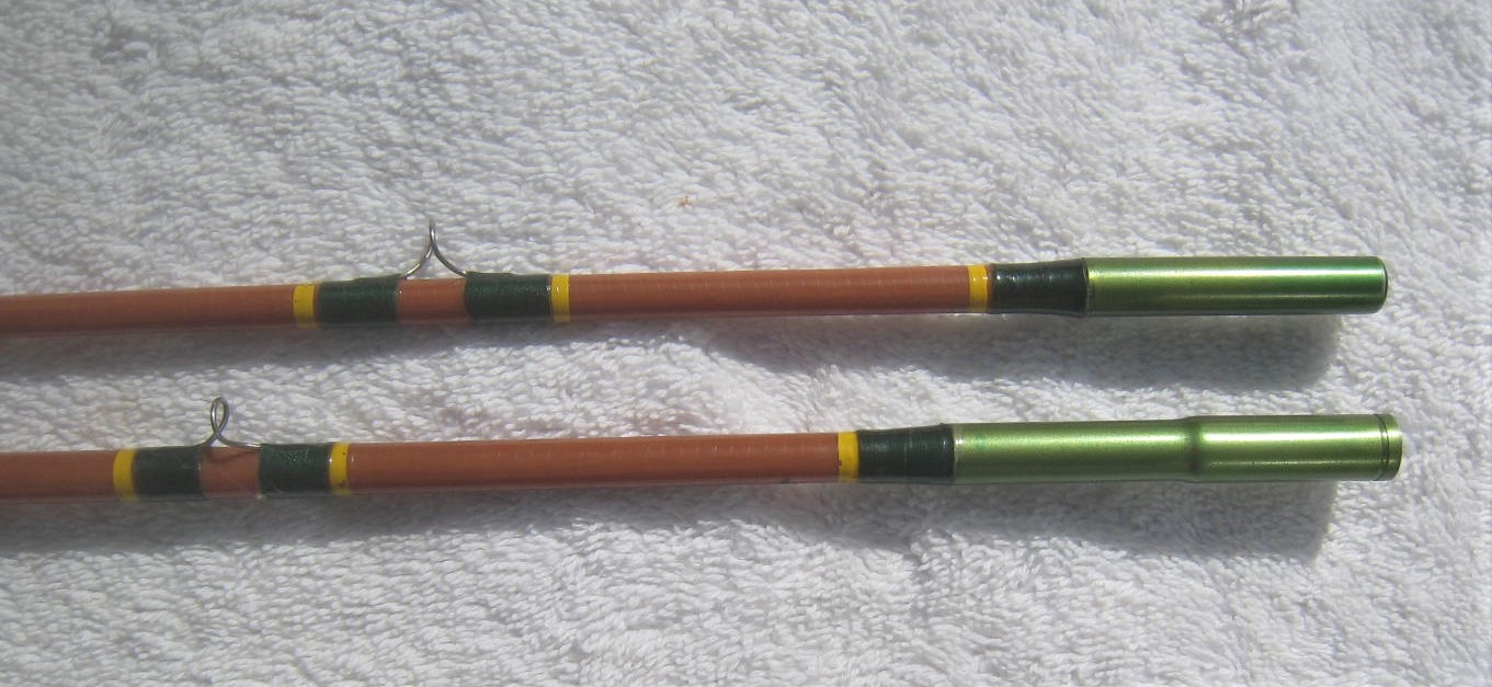 2 Shakespeare wonderods, Collecting Fiberglass Fly Rods