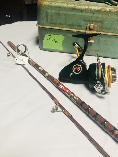 Found this vintage Abu Garcia rod and reel at an antique mall for