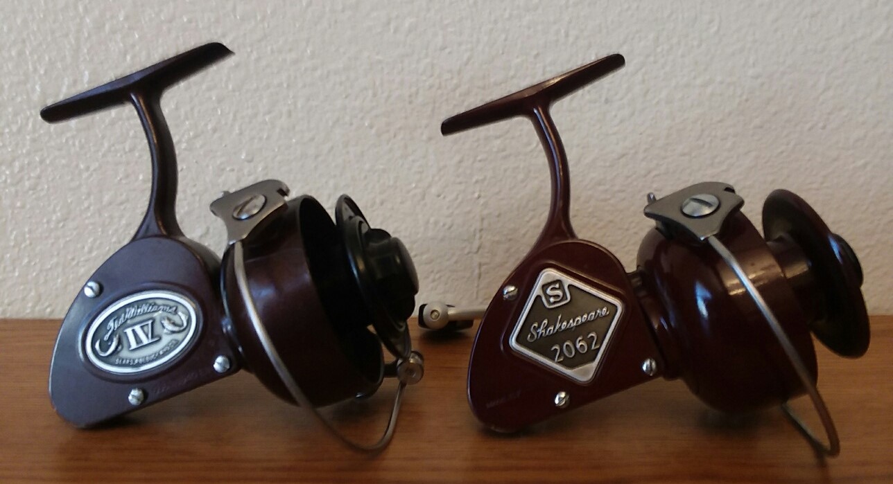 4) Vintage fishing reels, good working condition, one is missing the handle  - Albrecht Auction Service