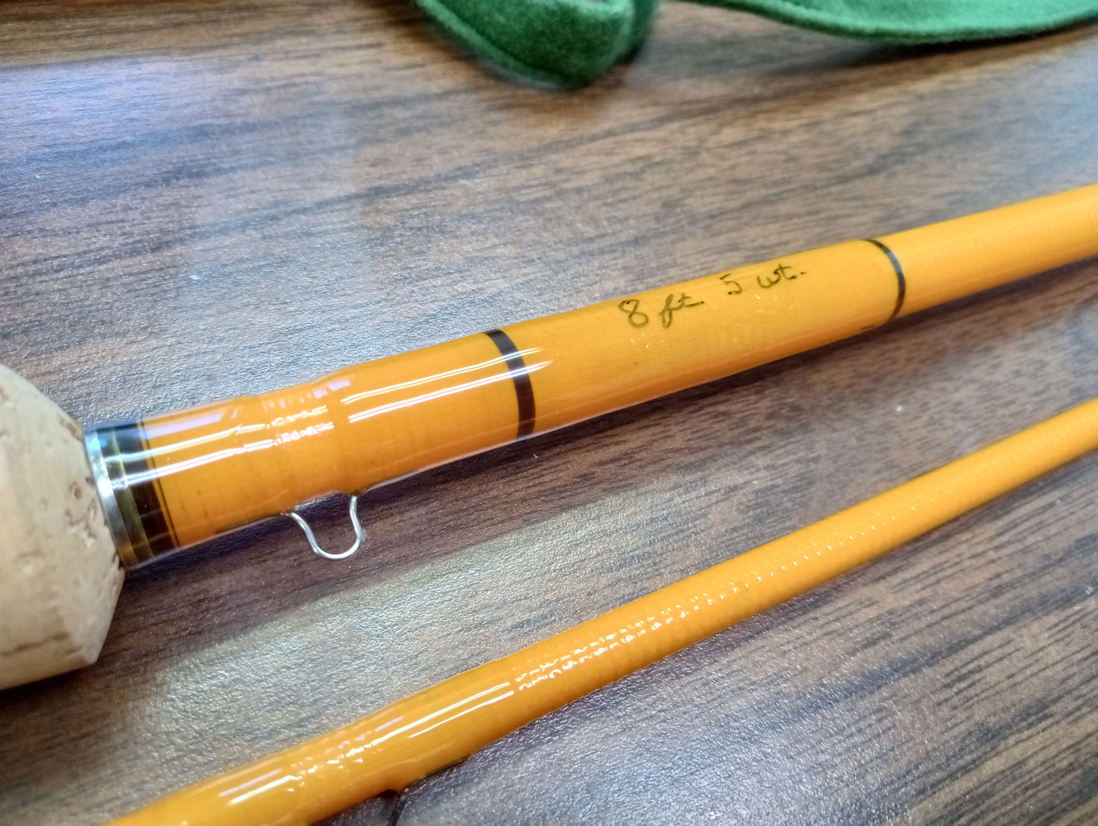 Winter Build James Green Blank 8' 5wt Rod Photos Fiberglass