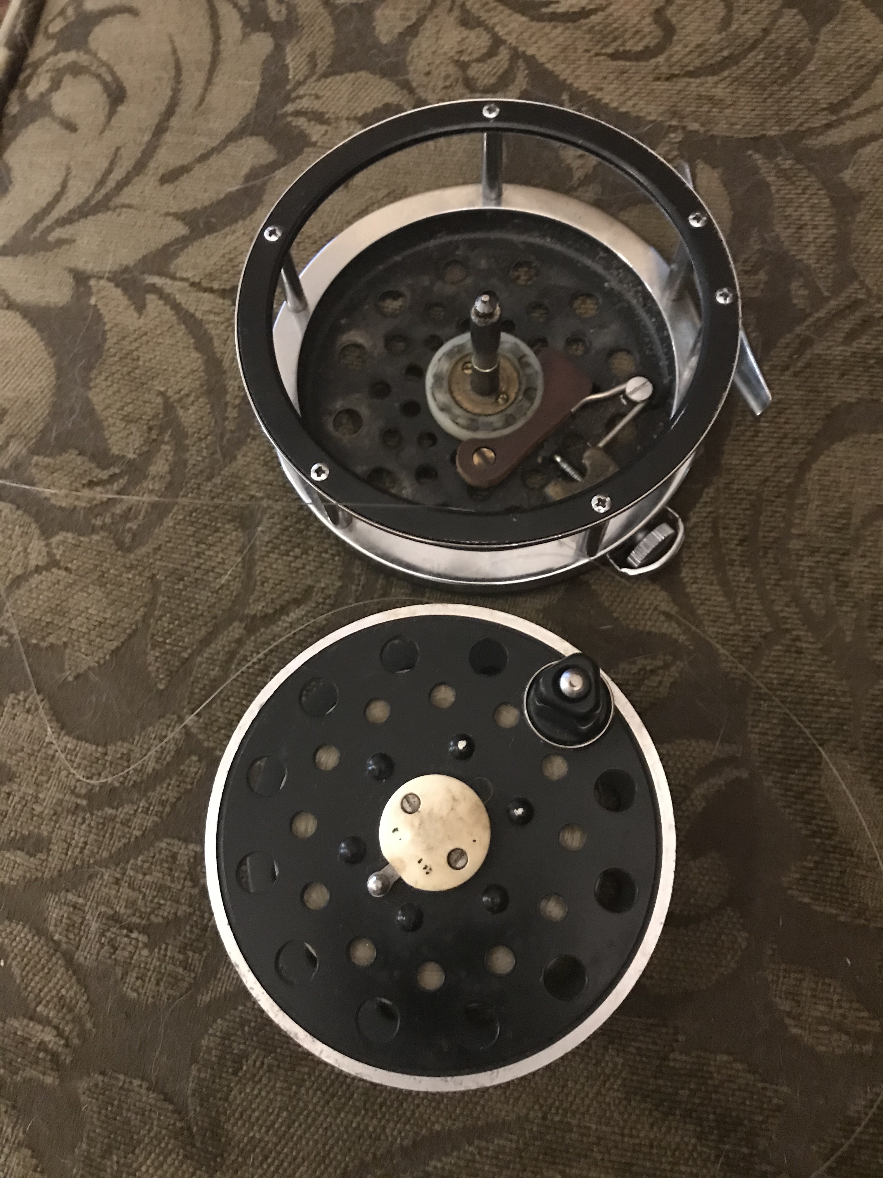 South Bend 1155 Giant Scale, Classic Fly Reels
