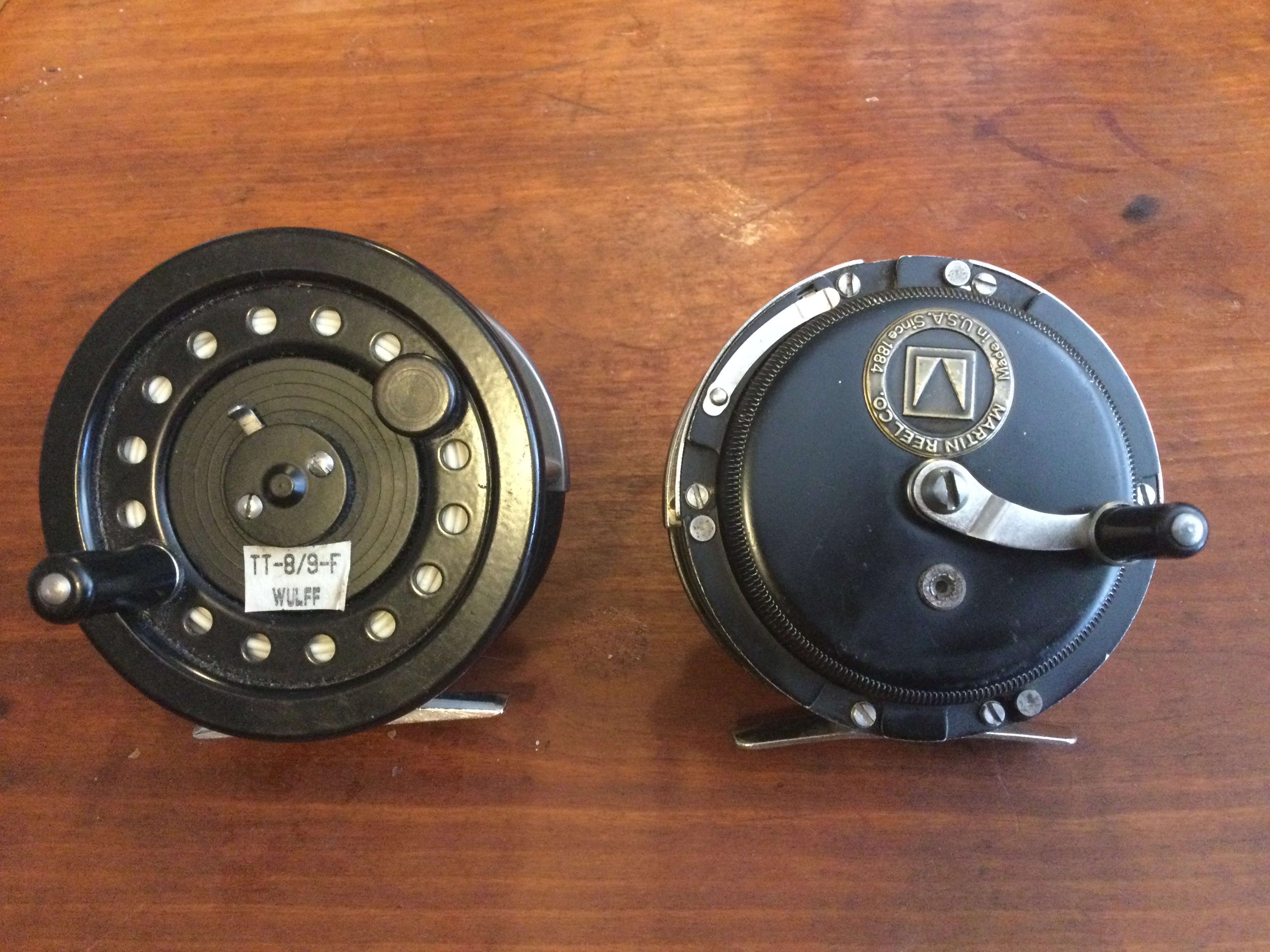 Martin Trophy SD-910 Fly fishing Reel & Extra Spool both with