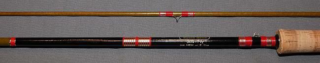 South Bend #3170 2 pc 8' 6 Fly Fishing Rod HDH or D Line Excellent Cond  Vintage