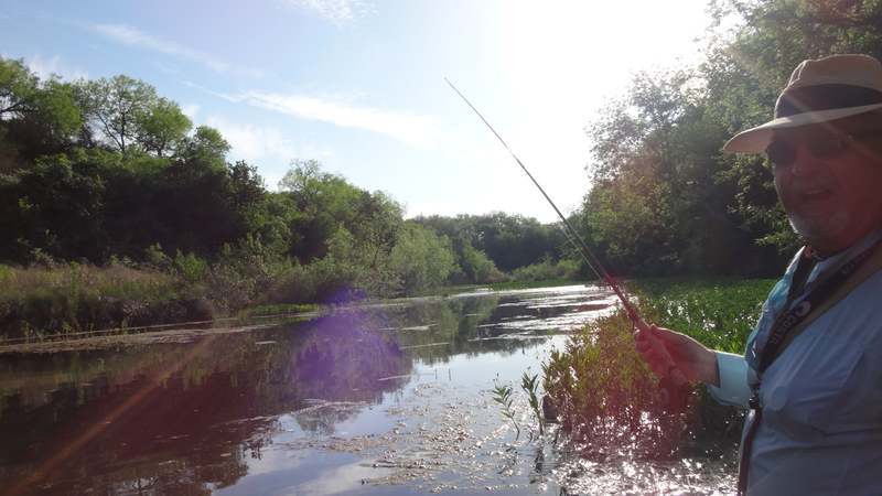 Frio River, Texas Report - 4/11/2021 | Fishing with Fiberglass Fly Rods