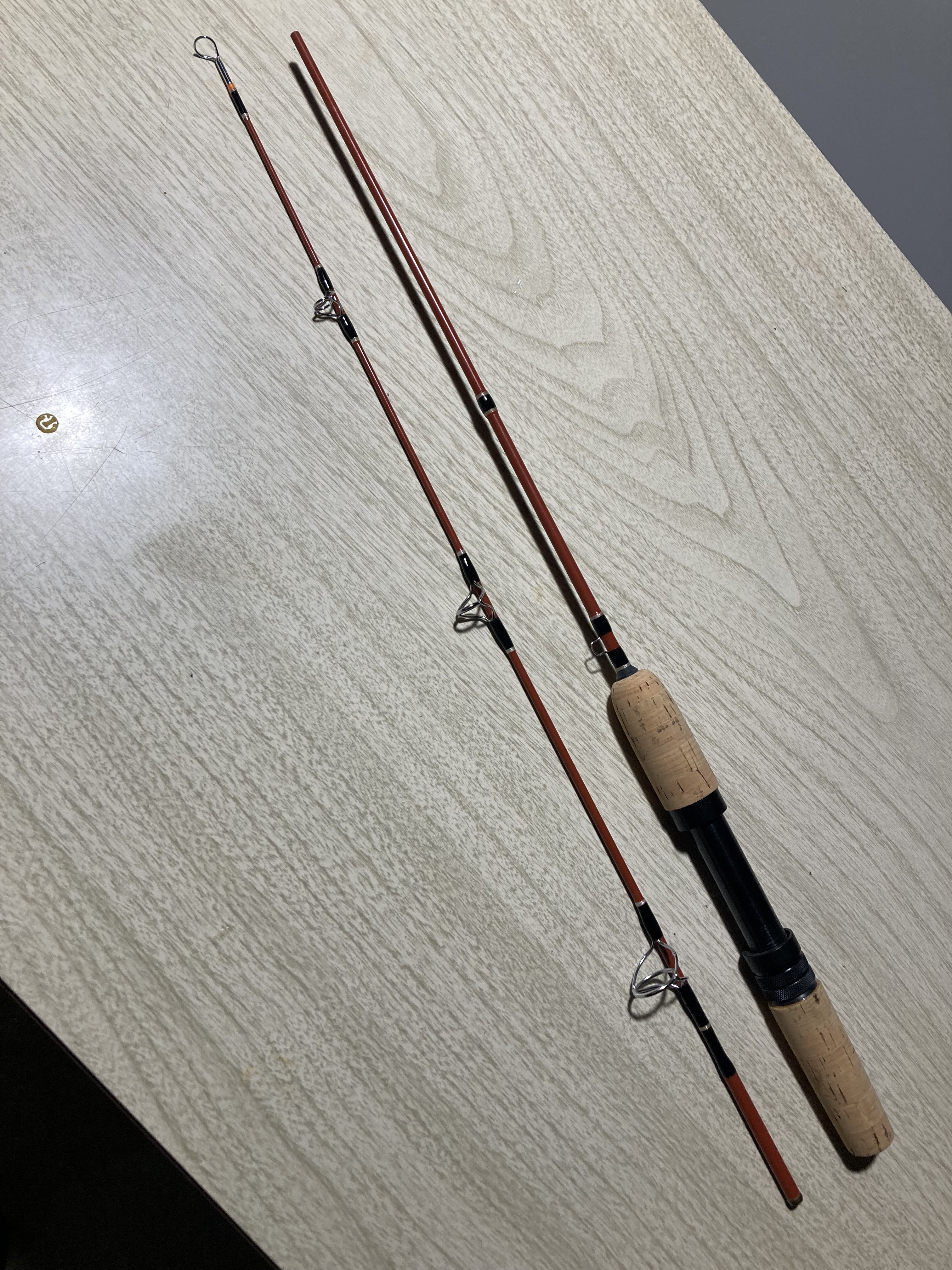 Phillipson Ice Rod build, Rod Building and Tackle Tinkering