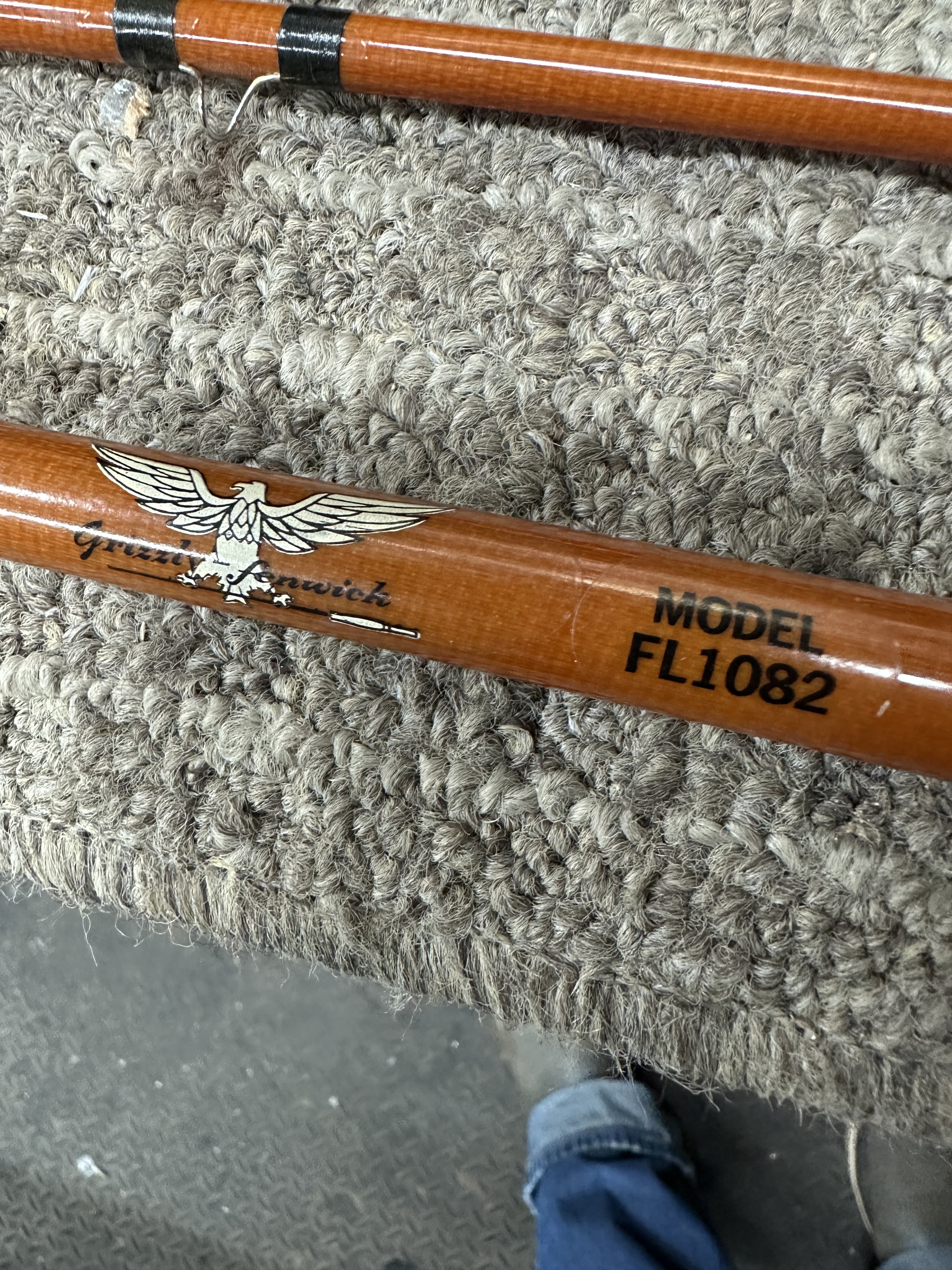 Some recent additions and a question., Collecting Fiberglass Fly Rods